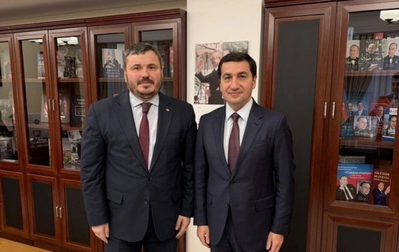 Hikmət Hacıyev Yuri Qusevlə görüşüb