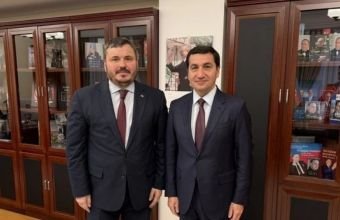 Hikmət Hacıyev Yuri Qusevlə görüşüb