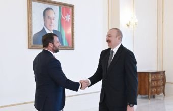 İlham Əliyev ABŞ nümayəndə heyətini qəbul edib