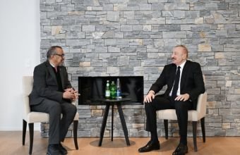 İlham Əliyev Davosda ÜST-nin Baş direktoru ilə görüşüb -