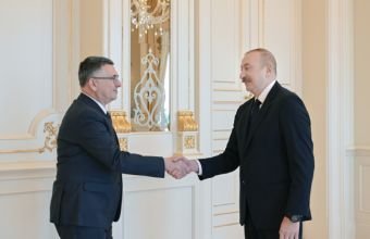 İlham Əliyev İsrail Dövlətinin xarici işlər nazirini qəbul edib -