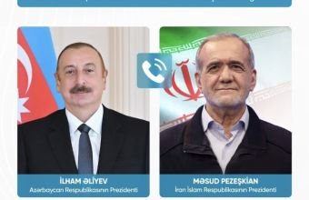 İlham Əliyev Məsud Pezeşkiana zəng edib