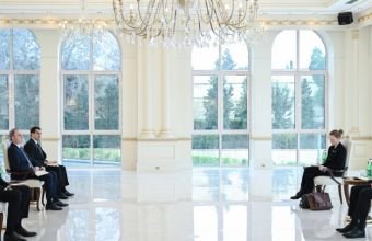 İlham Əliyev Norveçin Azərbaycandakı yeni səfirinin etimadnaməsini qəbul edib -