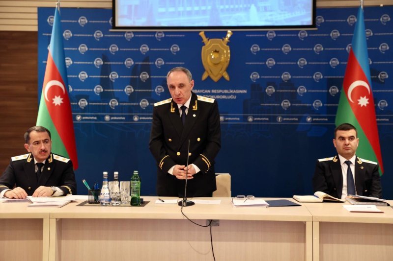 Korrupsiyaya qarşı Mübarizə Baş İdarəsində ötən ilin yekunlarına dair əməliyyat müşavirəsi keçirilib