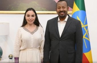 Leyla Əliyeva Efiopiyanın Baş naziri ilə görüşüb