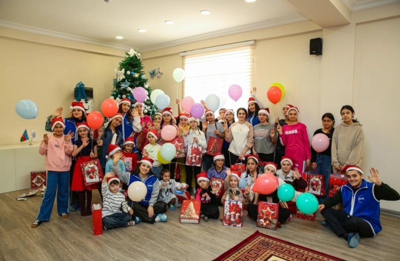 Leyla Əliyevanın təşəbbüsü ilə uşaq sığınacaqlarında Yeni il tədbiri keçirilib