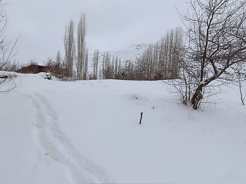 Muxtar respublikanın bəzi ərazilərində qar örtüyü müşahidə olunur