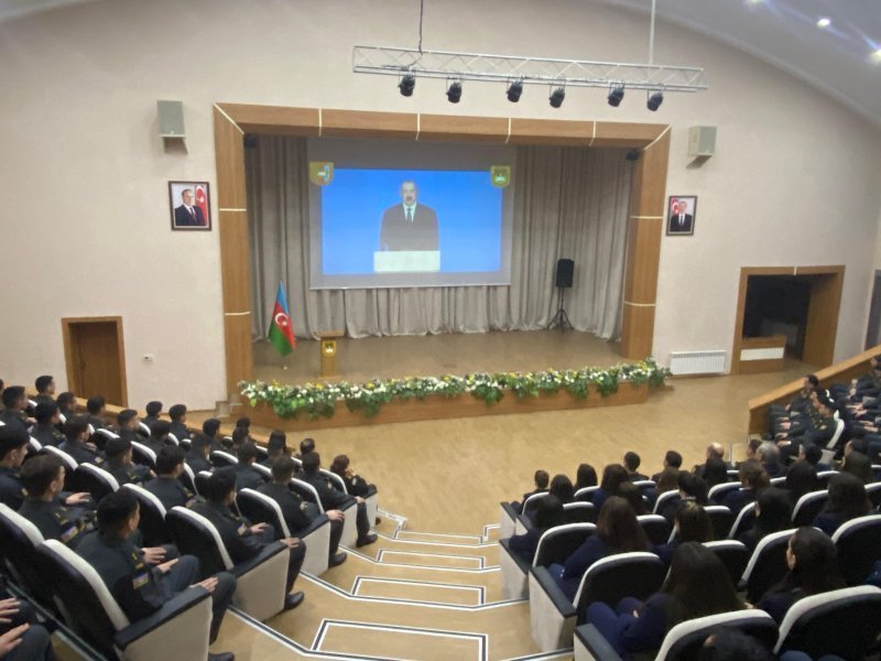 Naxçıvan Hərbi Kollecində Gənclər Günü münasibətilə tədbir keçirilib -