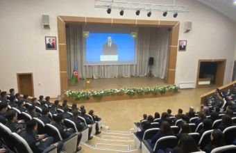 Naxçıvan Hərbi Kollecində Gənclər Günü münasibətilə tədbir keçirilib -