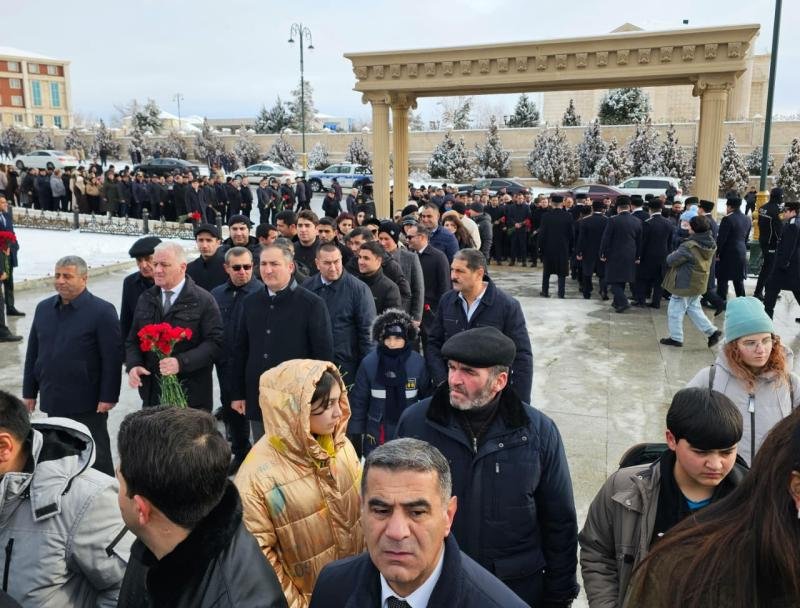 Naxçıvanda 20 Yanvar şəhidləri yad olunur -