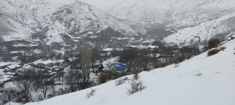 Naxçıvanda dağlıq ərazilərə qar yağır