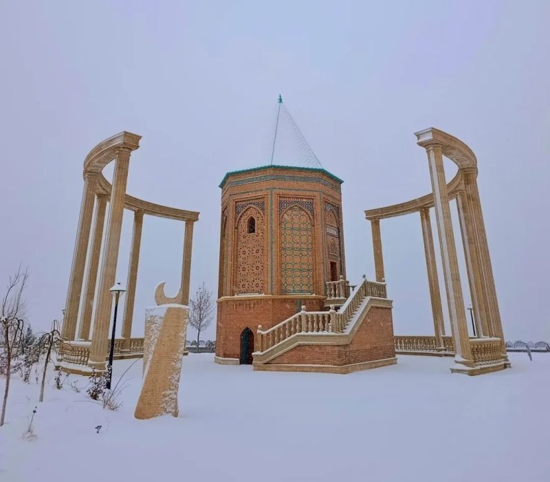 Naxçıvanda qarlı və şaxtalı hava şəraiti qeydə alınıb