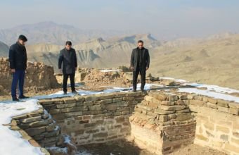 Ordubad rayonunda Xaraba Gilan şəhər yerinə baxış keçirilib -