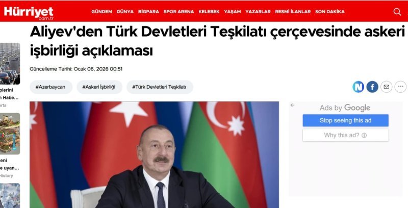 Prezident İlham Əliyevin yerli televiziya kanallarına müsahibəsi dünya mediasında geniş rezonans doğurub