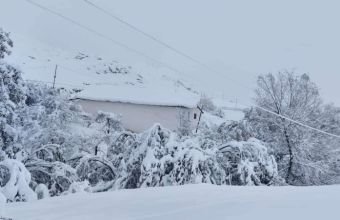 Qar örtüyü əriməyə başlayıb, külək güclənib