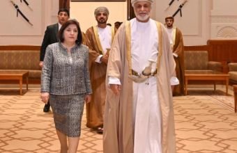 Sahibə Qafarova Oman Sultanlığı Dövlət Şurasının sədri ilə görüşüb
