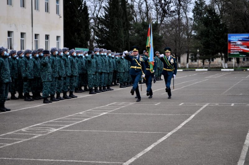 Sərhədçi əsgərlərin ehtiyata buraxılması ilə əlaqədar silsilə tədbirlər keçirilib