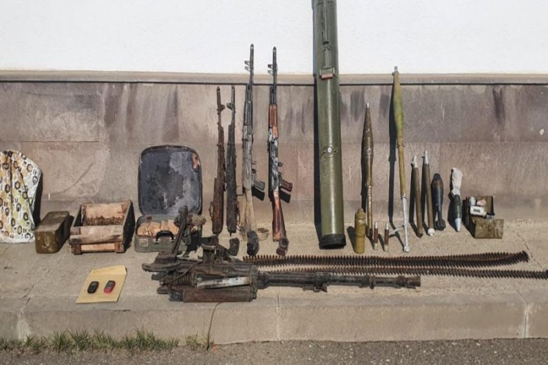 Son bir ildə azad edilmiş ərazilərdə 1079 döyüş silahı aşkar edilib
