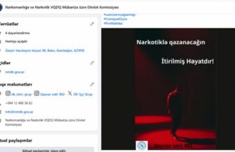 Sosial şəbəkələrdə narkomaniya ilə bağlı maarifləndirici aksiya keçirilib
