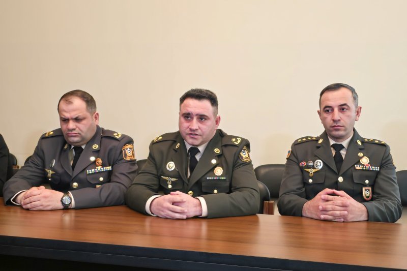 Vətən müharibəsi iştirakçıları ilə gənclərin görüşü keçirilib -