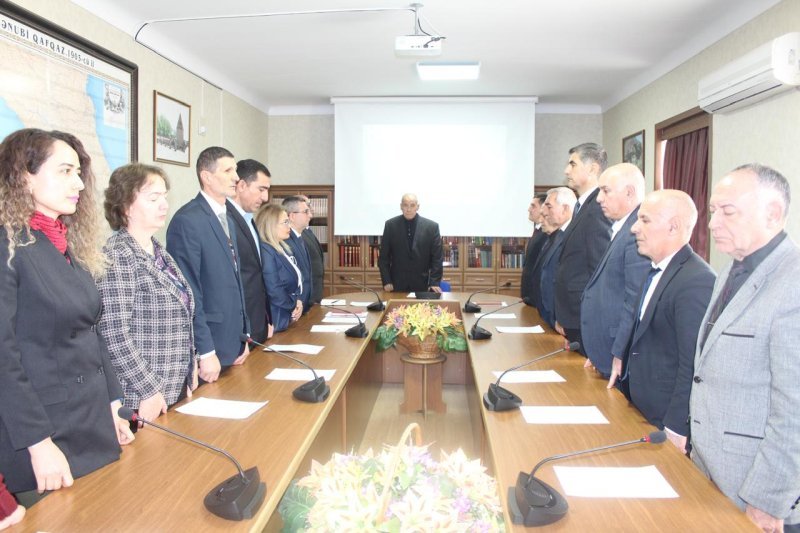 AMEA Naxçıvan Bölməsində “XX əsrin faciəsi: Xocalı Soyqırımı” mövzusunda elmi konfrans keçirilib -