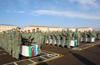 Azərbaycan Ordusunda andiçmə mərasimləri keçirilib -