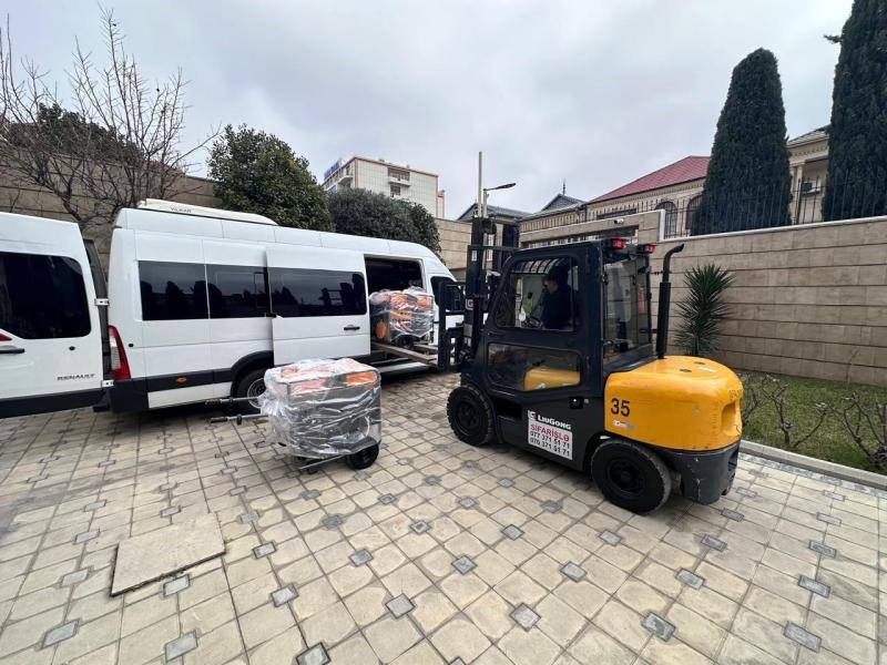 Azərbaycandan Ukraynaya humanitar yardım göndərilib -