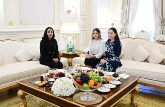 Azərbaycanın və Efiopiyanın birinci xanımlarının görüşü olub