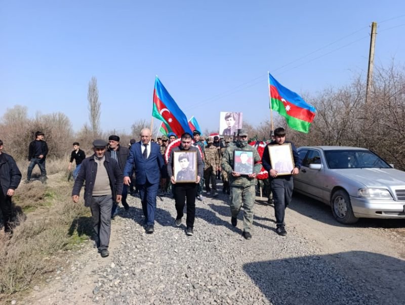 Birinci Qarabağ müharibəsinin itkin şəhidi Rəsul Ağayev Sabirabadda torpağa tapşırılıb -