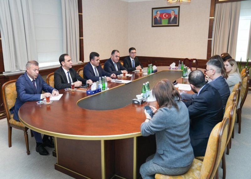 Ceyhun Cəlilov Avropa İttifaqı nümayəndəliyi ilə görüşüb -