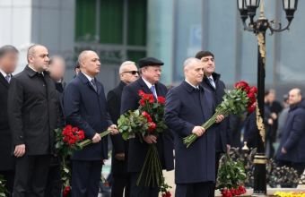 DTX-nin əməkdaşları Xocalı soyqırımı qurbanlarının xatirəsini anıblar -