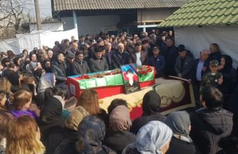 Göyçay, Ucar və İsmayıllıda Birinci Qarabağ müharibəsinin itkin şəhidləri dəfn edilib -