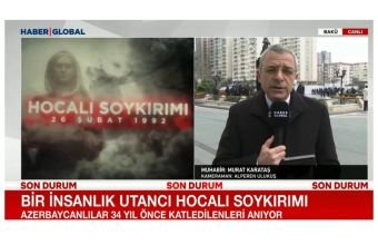 "Haber Global" Xocalı soyqırımı ilə bağlı süjet hazırlayıb -