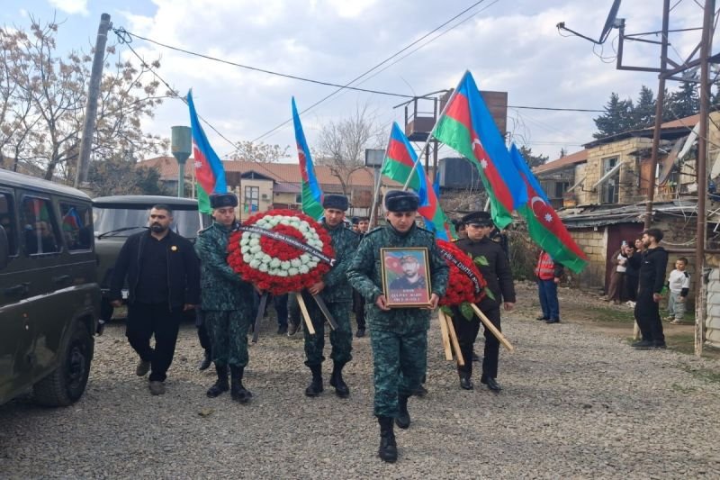 I Qarabağ müharibəsinin itkin-şəhidi Mahir Quliyevlə vida mərasimi keçirilib -