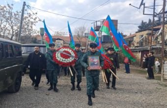 I Qarabağ müharibəsinin itkin-şəhidi Mahir Quliyevlə vida mərasimi keçirilib -