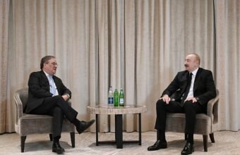 İlham Əliyev Armin Laşetlə görüşüb -