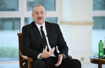 İlham Əliyev: Azərbaycan Mərkəzi Asiyadakı tərəfdaşlarla Xəzər dənizinin dibi ilə çəkiləcək fiber optik layihəsi üzrə işləyir