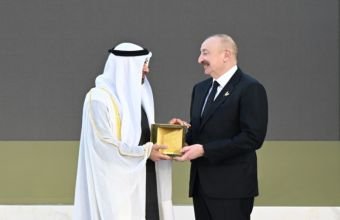 İlham Əliyevə "Zayed İnsan Qardaşlığı Mükafatı" təqdim olunub -