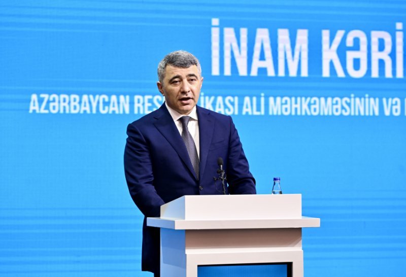 İnam Kərimov: Məhkəmə sistemində süni intellektin tətbiqi ilə bağlı konkret addımlar atılır