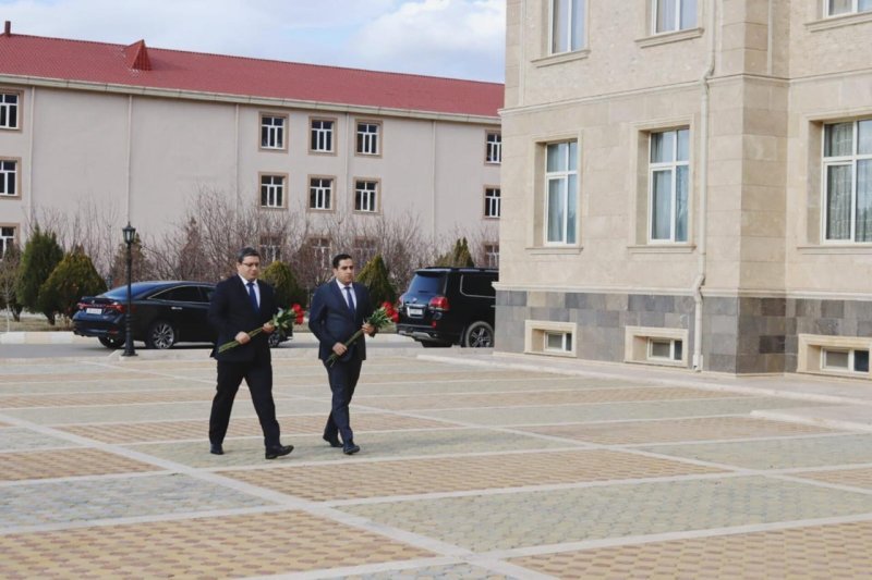 İqtisadiyyat naziri Kazım Hüseynəliyev Sədərəkdə vətəndaşları qəbul edib -