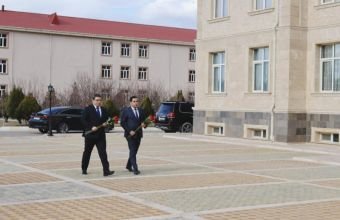 İqtisadiyyat naziri Kazım Hüseynəliyev Sədərəkdə vətəndaşları qəbul edib -