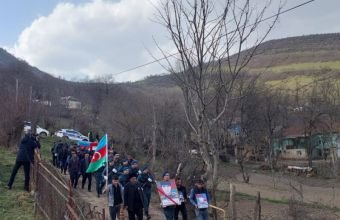 İtkin şəhid Nail Dənziyevlə Lerikdə vida mərasimi keçirilib