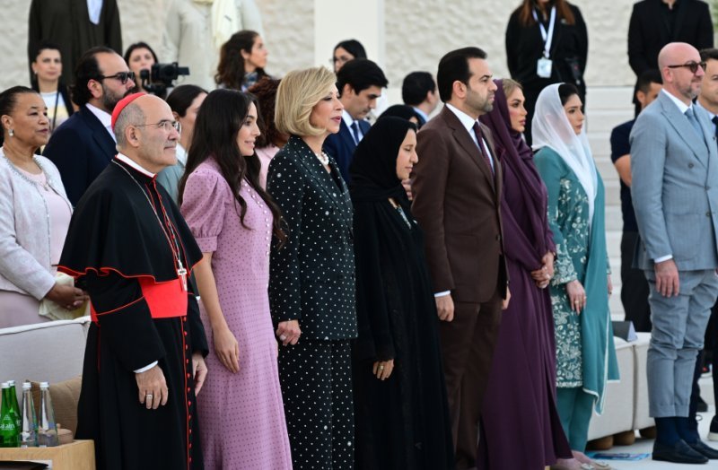 Leyla Əliyeva Əbu-Dabidə "İnsan Qardaşlığı Məclisi" tədbirində iştirak edib