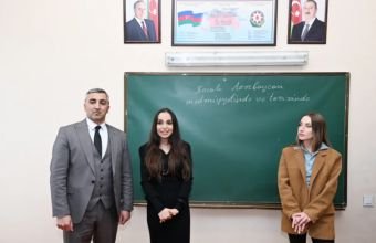 Leyla və Alena Əliyeva Qubada internat məktəbi və STEAM mərkəzində olublar -