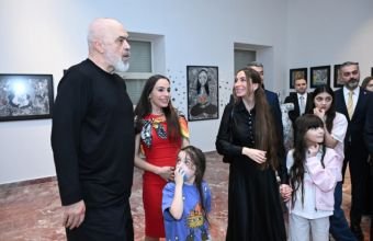 Leyla və Arzu Əliyevalar Tiranada MAMA "Ana təbiət" beynəlxalq incəsənət sərgisinin açılışına qatılıblar -