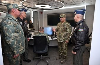 Müdafiə Nazirliyinin rəhbər heyəti hava hücumundan müdafiə bölmələrinin fəaliyyətini yoxlayıb -