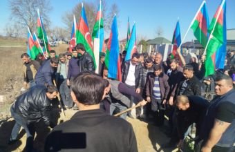 Murovdağ silsiləsində itkin düşən şəhid Hidayət Vəliyev Bərdədə torpağa tapşırılıb