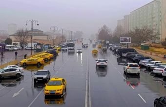 Naxçıvanda yağıntılı və küləkli hava şəraiti müşahidə olunur