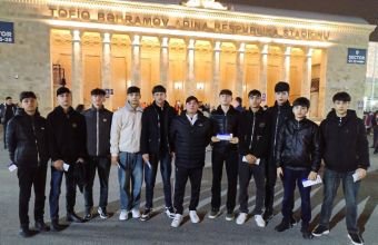 Naxçıvanlı yeniyetmə futbolçuların arzusu gerçəkləşib -