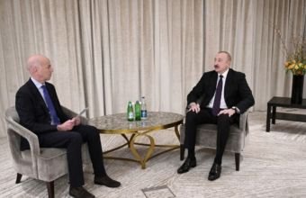 İlham Əliyev Münxendə "France 24" telekanalına müsahibə verib
